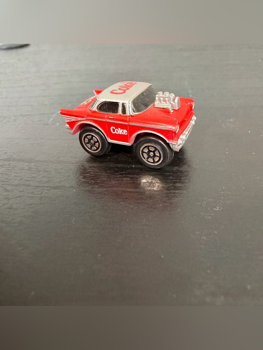 Micro Machines Retro Vintage 1989 ‘57 Chevy Belair Coca Cola Edition Big Foot